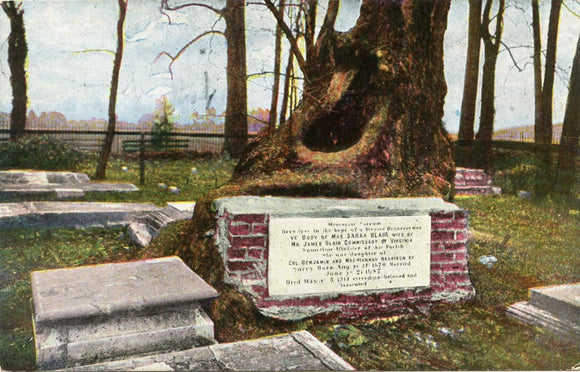 Graveyard at Jamestown, VA-Carey's Emporium