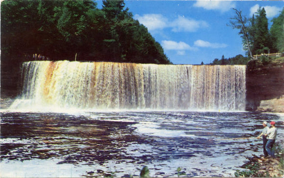 Upper Falls of the Tahquamenon River, in Michigan's Upper Peninsula-Carey's Emporium