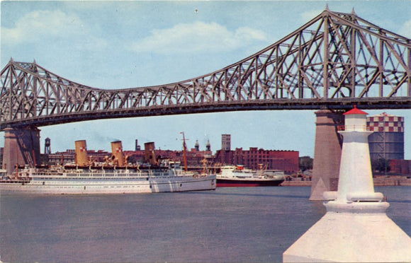 Jacques Cartier Bridge, Montreal, P. Q., Canada-Carey's Emporium