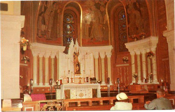 The Transept Chapel in the Basilica, Ste. Anne de Beaupre, Quebec, Canada-Carey's Emporium