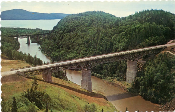 Little Pic River Bridge, On Highway 17 between Marathon and Terrace Bay, Ontario, Canada-Carey's Emporium