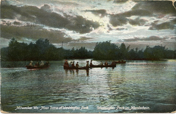 Moon Scene at Washington Park, Milwaukee, WI-Carey's Emporium