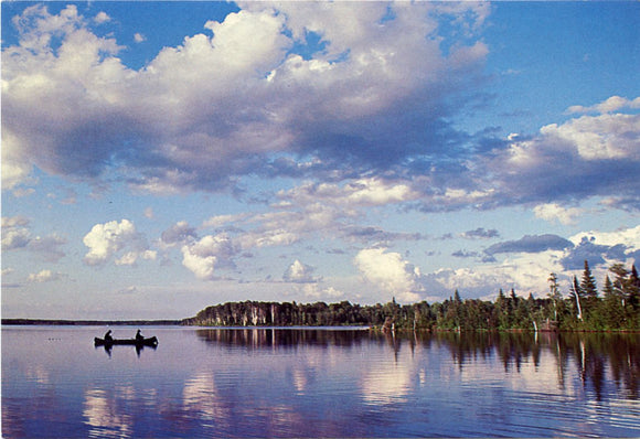 Fishing on a Perfect Summer Day on Day Lake, WI-Carey's Emporium