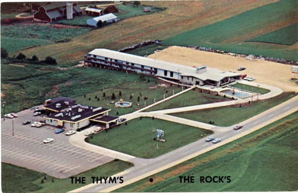 The Thym's, and The Rock's Motel, On Highway 23, One Mile North of Dodgeville, WI-Carey's Emporium