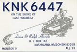 KNK6447, Leona and Ralph Hinrichs, R. 1 - Box 148, McFarland, WI-Carey's Emporium