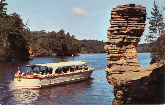 At Chimney Rock, Upper Dells, Wisconsin Dells, WI-Carey's Emporium