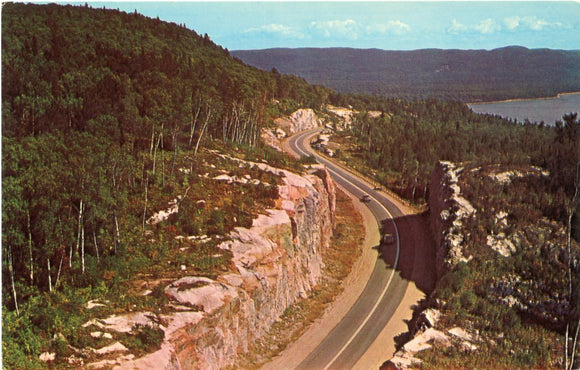 Agawa Hill and Rock Cut, Between Sault Ste. Marie, and Wawa, Ontario, Canada-Carey's Emporium
