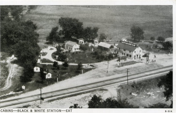 Cabins, Black and White Station, Eat, Fort Wayne, IN-Carey's Emporium