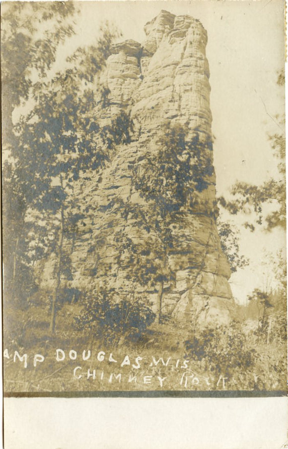 Chimney Rock, Camp Douglas, WI-Carey's Emporium