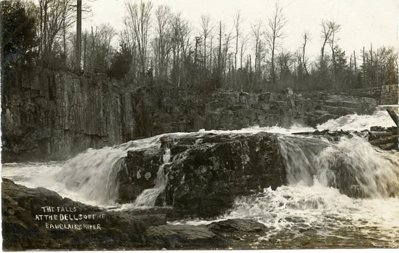 The Falls at the Dells of the Eau Claire River-Carey's Emporium