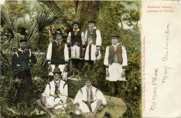 Seminole Indians, Natives of Florida-Carey's Emporium