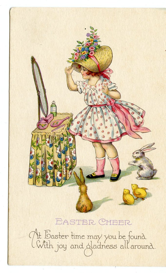 Easter Cheer, At Easter Time May You be Found, With Joy and Gladness All Around-Carey's Emporium