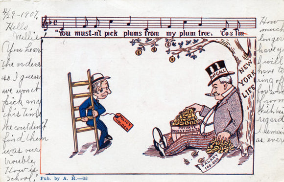 McCall, New York Life, You Mustn't Pick Plums From my Plum Tree-Carey's Emporium