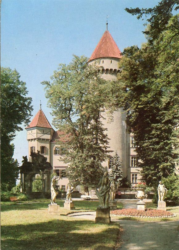 Konopiste Mansion, the eastern facade-Carey's Emporium