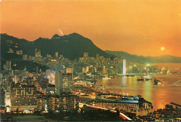 Beautiful Dusk Scene of Victoria-Carey's Emporium