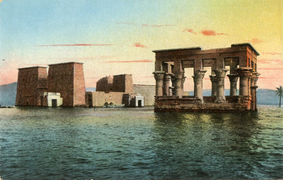 General View of the Temple of Isis and the Kiosk, Philae, Egypt-Carey's Emporium