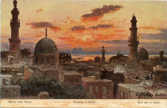 Evening in Cairo, Cairo, Egypt-Carey's Emporium
