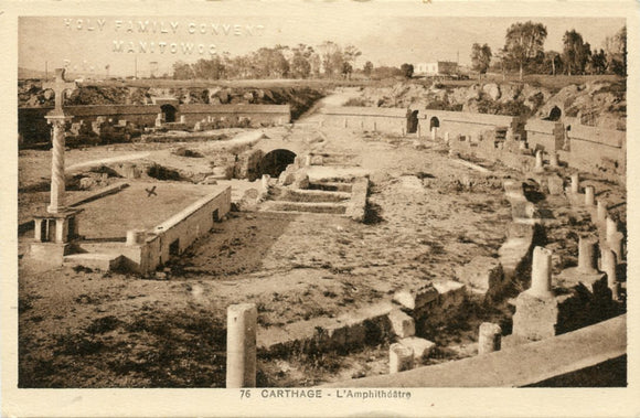 L'Amphitheatre, Carthage, Tunisia-Carey's Emporium