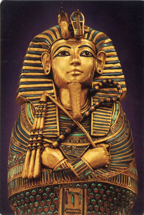 Canopic Coffin, Egyptian, Dynasty XVIII, Reign of Tutankhamun. Egyptian Museum, Cairo-Carey's Emporium