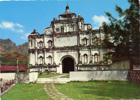 Colonial (Style) Church of Panchimalco, El Salvador, C. A.-Carey's Emporium