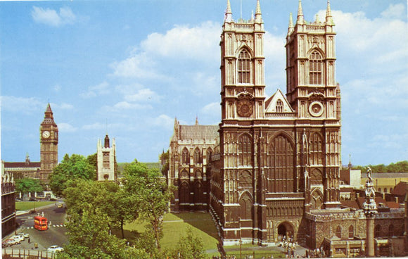 Westminster Abbey and Big Ben, London - Carey's Emporium
