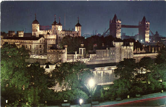 The Tower at Night, London - Carey's Emporium