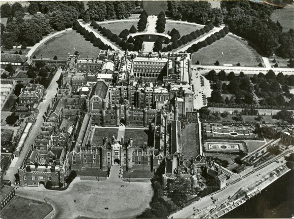 Hampton Court Palace, Middlesex, Air View - Carey's Emporium