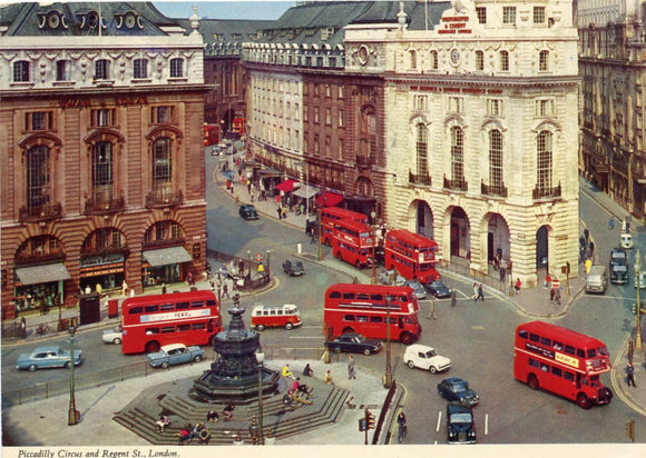 Picadilly Circus and Regent St., London - Carey's Emporium