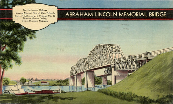 Abraham Lincoln Memorial Bridge, Blair, NE-Carey's Emporium