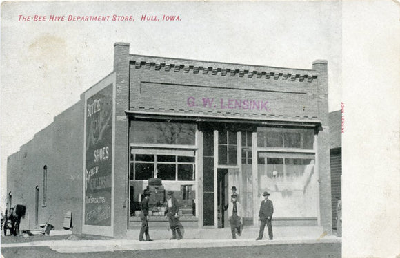 The Bee Hive Department Store, Hull, IA-Carey's Emporium