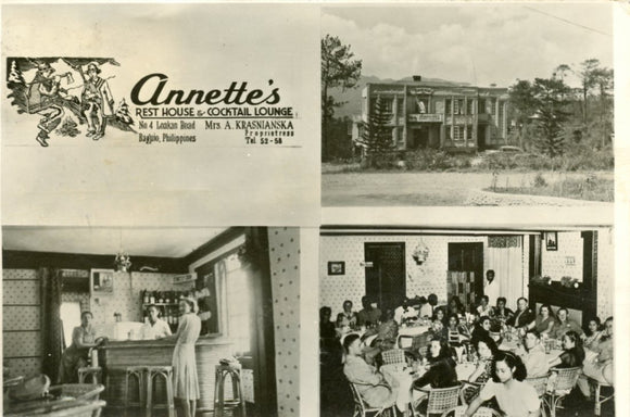 Annette's Rest House and Cocktail Lounce, Baguio, Phillipines-Carey's Emporium
