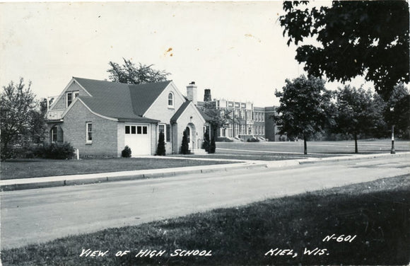 View of High School, Kiel, WI-Carey's Emporium