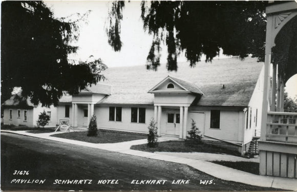 Pavilion, Schwartz Hotel, Elkhart Lake, WI-Carey's Emporium