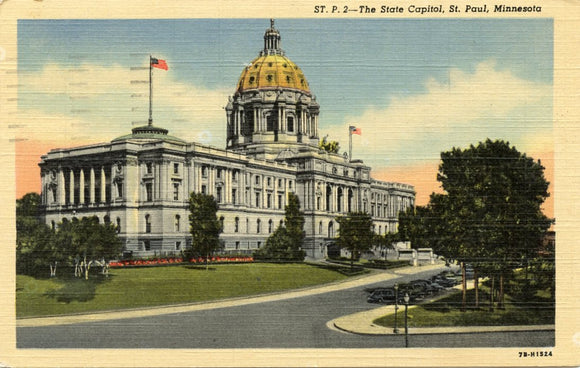 The State Capitol, St. Paul, MN-Carey's Emporium