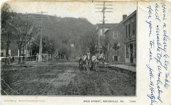 Main Street, Reedsville, PA-Carey's Emporium