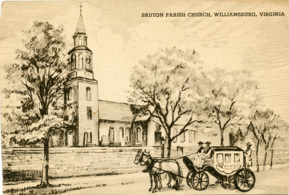 Bruton Parish Church, Williamsburg, VA-Carey's Emporium