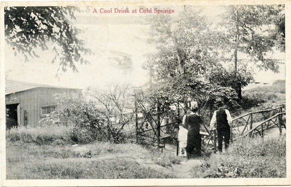 A Cool Drink at Cold Spring, Hamilton, IN-Carey's Emporium