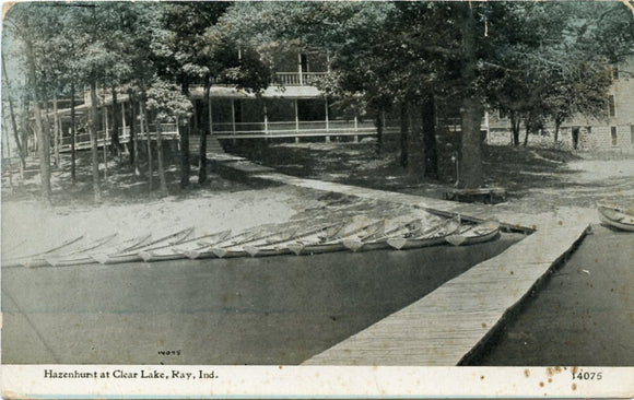 Hazenhurst at Clear Lake, Ray, IN-Carey's Emporium