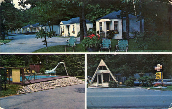 Hanscomb's Motel and Cottages, Bar Harbor, ME-Carey's Emporium