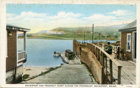 Bucksport and Prospect Ferry Across the Penobscot, Bucksport, ME-Carey's Emporium