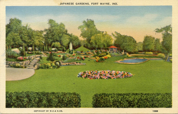 Japanese Gardens, Fort Wayne, IN-Carey's Emporium