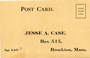 Jesse A. Case, Brockton, MA-Carey's Emporium