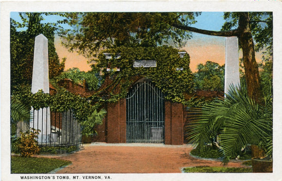 Washington's Tomb, Mt. Vernon, VA-Carey's Emporium