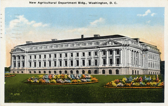 New Agriculture Department Bldg., Washington, DC-Carey's Emporium