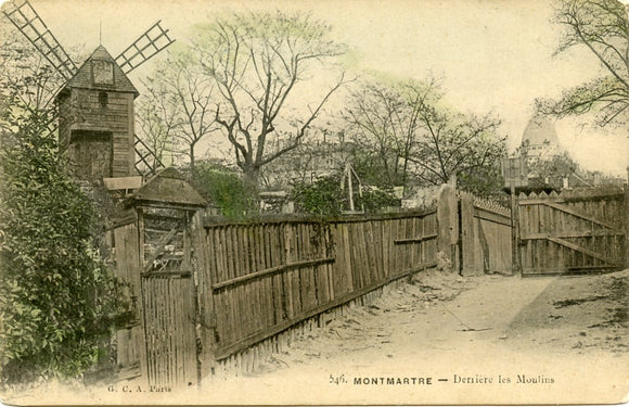 Montmartre, Derriere les Moulins-Carey's Emporium