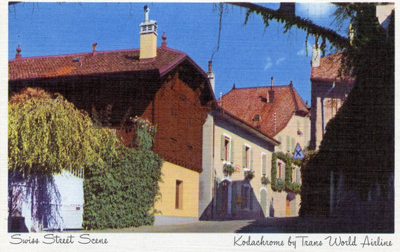 Swiss Street Scene-Carey's Emporium