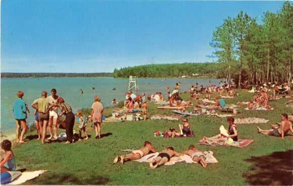 Higgins Lake State Park Beach, MI-Carey's Emporium