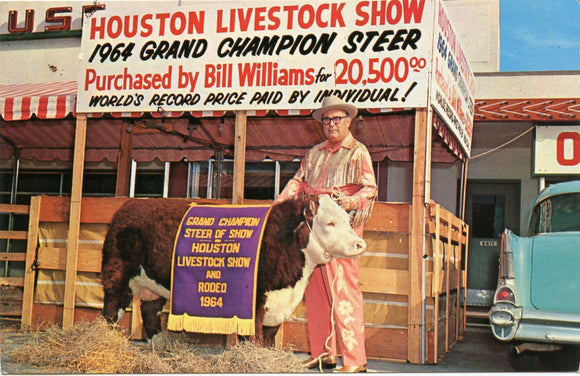 Bill Williams, Houston Livestock Show, Houston, TX-Carey's Emporium