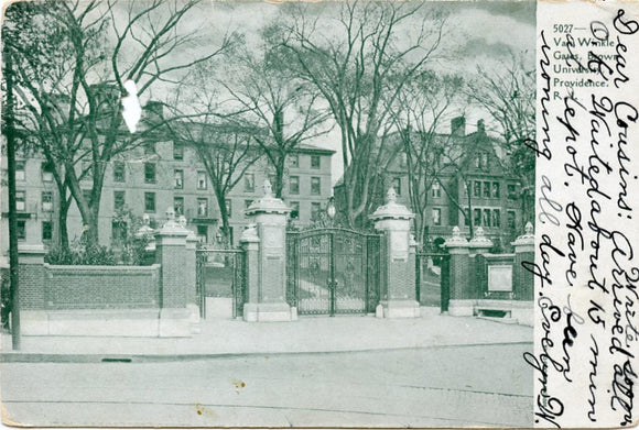 Van Winkle Gates, Brown University, Providence, RI-Carey's Emporium