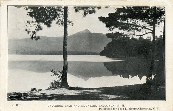 Chocorua Lake and Moiuntain, Chocorua, NH-Carey's Emporium